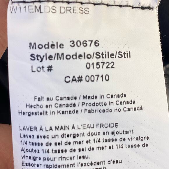 ✨ Joseph Ribkoff Polka Dot Cowl Neck Dress | Size 4 - Picture 9 of 13